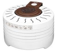 Déshydrateur d'aliments professionnel, 5 plateaux de fruits et légumes de 32 cm, MPM, MSG-17, 250, Blanc Blanc G