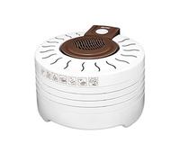 MPM – Déshydrateur alimentaire électrique MSG-03, 4 plateaux Ø28 cm, sans BPA, 250W, blanc