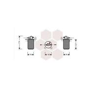 Déshydrateur de climatisation pour Bmw Série 3 E30 (12/1981-02/1994)