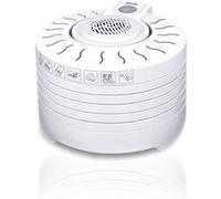 MPM Déshydrateur alimentaire électrique MSG-01 – 5 plateaux 28 cm, sans BPA, 250W – Blanc