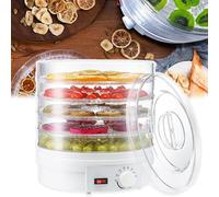 Déshydrateur électrique alimentaire mini 5 plateaux, séchoir à fruits, machine à sécher à domicile, machine de conservation de légumes pour la cuisine ou la chambre
