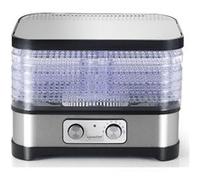 Déshydrateur fruits et légumes 5 plateaux 400w Kitchen Chef secco.5.meca inox et noir