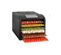 Déshydrateur Kitchen Chef SECCO 6 BLACK 500 W Noir