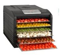 Kitchen Chef Déshydrateur SECCO.6 BLACK – 6 plateaux, 500 W, noir