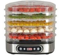 Kitchen Chef Déshydrateur fruits et légumes secco5ix 5 plateaux 380 W