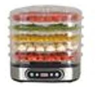 Déshydrateur kitchenchef inox brossé 450w 5 plateaux amovibles G