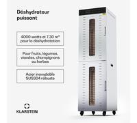 Déshydrateur Master Jerky 700, 4000 W deux compartiments de déshydratation Plage de température 30 - 90 °C