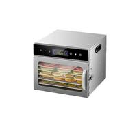 Déshydrateur Pour Jerky 400/800w, 6-18 Plateaux Inox, Affichage LED, Température Réglable 30-90°c, Minuterie 24h, Séchage Professionnel Pour Viande Et Fruits(6 floors)