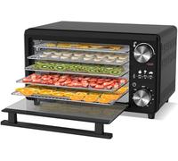 Déshydrateur TurboWave BIO entièrement en métal, 14 litres, fourni avec grilles, minuteur et cahier de recette, dehydrator food (14 Litres)