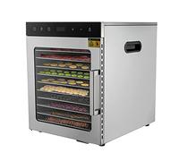 Déshydrateurs, 800W Déshydrateur Alimentaire 10 Plateaux, 30-90℃ Plage de Température, Desidrateur Fruit et Legumes Configuration Panneau de Contrôle LED