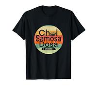 Desi Attitude Chai Samosa Dosa Inde Drôle T-Shirt