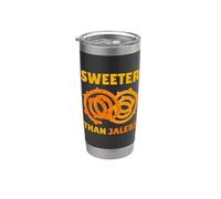 Desi Bollywood Sarcastic Funny Meme Sweeter Than Jalebi Gobelet isotherme en acier inoxydable double paroi