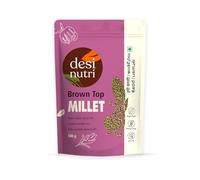 Desi Nutri Brown Top Millet Grains | Millets | Natural Grains | Andu Korralu | Korale | Choti Kangni | Brown Top Millet - 500 gms, Pack of 1
