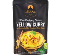 deSiam Sauce Yellow Thai Curry crémeuse au lait de coco 200g