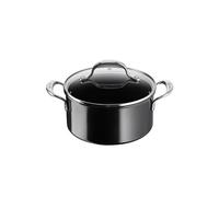 Faitout Lagostina Désideria Céramique 20 cm + couvercle Noir Noir G