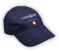 DESIGN 4 PILOTS - Casquette pilote coton bleue
