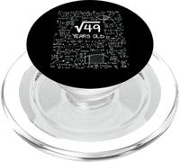 Design 7ème Anniversaire Racine carrée de 49:7 Ans PopSockets PopGrip pour MagSafe