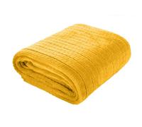 Design 91 Couvre-lit en microfibre 220x200 Cindy 2 mustard