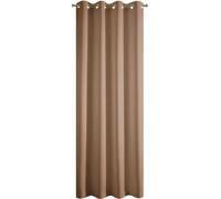 Design 91 Rideau 140x250 Adore miel sur oeillets D91