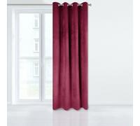 Design 91 Rideau prêt à poser 140x250 Taylor amarante velours
