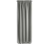 Design 91 Rideau Rag 135x270 Parisa argenté occultant monochrome