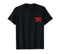 Design à Fort Impact de Rock Life Gibraltar T-Shirt Graphique avec Valeur