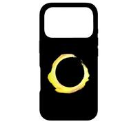 Design Abstrait Cosmique de l'espace Noir phénomène d'art Coque pour iPhone 17 Pro