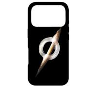 Design Abstrait Cosmique de l'espace Noir phénomène d'art Coque pour iPhone 17 Pro