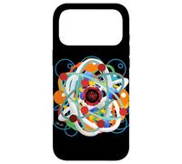 Design Abstrait de la Physique Atomique et de la Science des Particules Coque pour iPhone 17 Pro Max