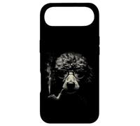Design Abstrait de Thinker Pipe Smoker Stipple Art Coque pour iPhone Air