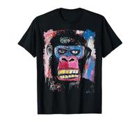 Design abstrait visage singe pop art avec un gorille dessus T-Shirt