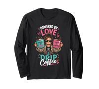 Design Alimente par l'amour Cafe Manche Longue