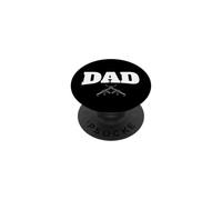 Design Amateur d'armes à feu pour Papa PopSockets PopGrip Adhésif