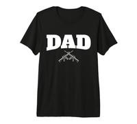 Design Amateur d'armes à feu pour Papa T-Shirt Haut de Gamme