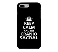 Design Amusant avec Inscription « Keep Calm and Try Craniosacral Therapy » Coque pour iPhone 7 Plus/8 Plus