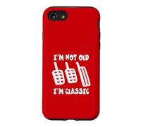 Design Amusant avec Transmission Manuelle « I'm Not Old I'm Classic » Coque pour iPhone SE (2020) / 7/8