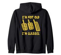 Design Amusant avec Transmission Manuelle « I'm Not Old I'm Classic » Sweat à Capuche
