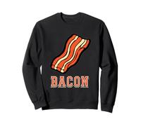 Design Amusant Bacon et Lettres audacieuses Sweatshirt