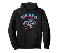 Design Amusant Big Bro Homme des cavernes de l'âge de Pierre Ancien pour Homme et garçon Sweat à Capuche