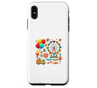 Design Amusant Candy and Carnival Ride Design Année - S35 Coque pour iPhone XS Max
