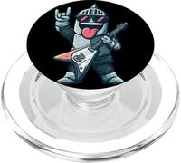 Design Amusant de Chevalier de Guitare rétro Rock PopSockets PopGrip pour MagSafe