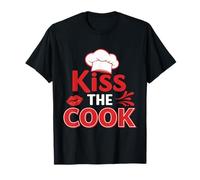 Design Amusant de Cuisine Kiss The Cook T-Shirt