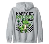 Design Amusant de Dinosaure Pat-Rex pour la Saint-Patrick Sweat à Capuche