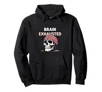 Design Amusant de Fatigue cérébrale mentalement drainée Sweat à Capuche