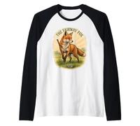 Design Amusant de Golf The Fairway Fox Manche Raglan