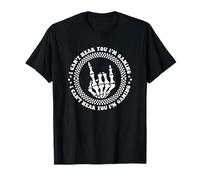 Design Amusant de Joueur vidéo I Can Not Hear You I'm Gaming T-Shirt