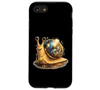 Design Amusant de limace avec Boule Disco pour Les Amoureux Coque pour iPhone SE (2020) / 7/8