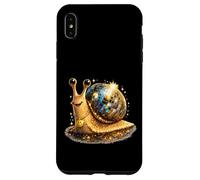 Design Amusant de limace avec Boule Disco pour Les Amoureux Coque pour iPhone XS Max