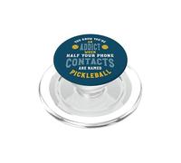 Design Amusant de Pickleball Addiction PopSockets PopGrip pour MagSafe
