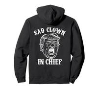 Design amusant de SAD CLOWN IN CHEF patriotique ani-trump Sweat à Capuche